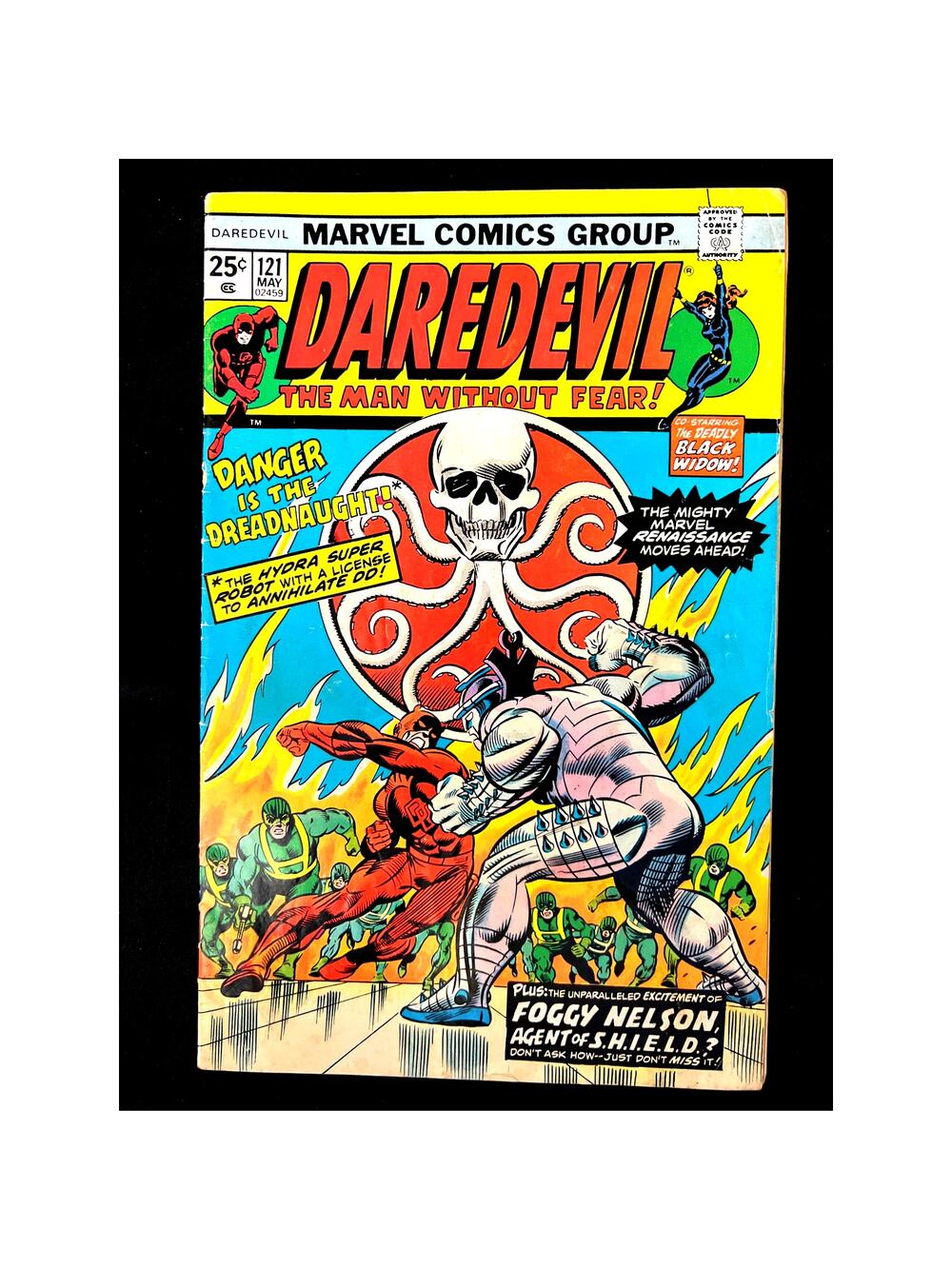 1975 Marvel "DAREDEVIL" #121 - Graded Very Fine/Uncommon by Comic App